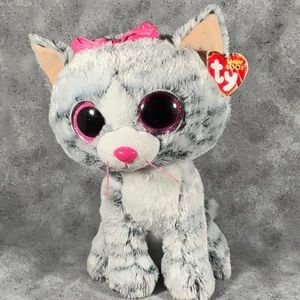 Ty Beanie Boos Kiki the Cat 9”